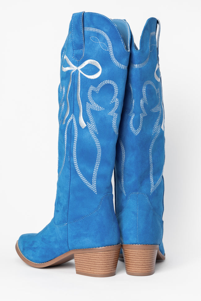 Boss Bow Boots Krista Horton X Pink Lily