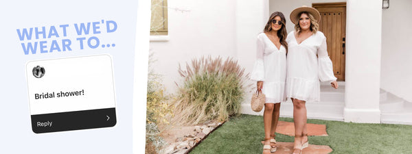 bridal shower outfit