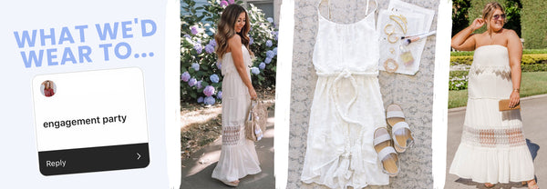 engagement party outfit